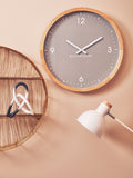 50cm Dia Grey Wall Clock | Vitus