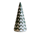 Snowfall Charm Wooden Christmas Tree