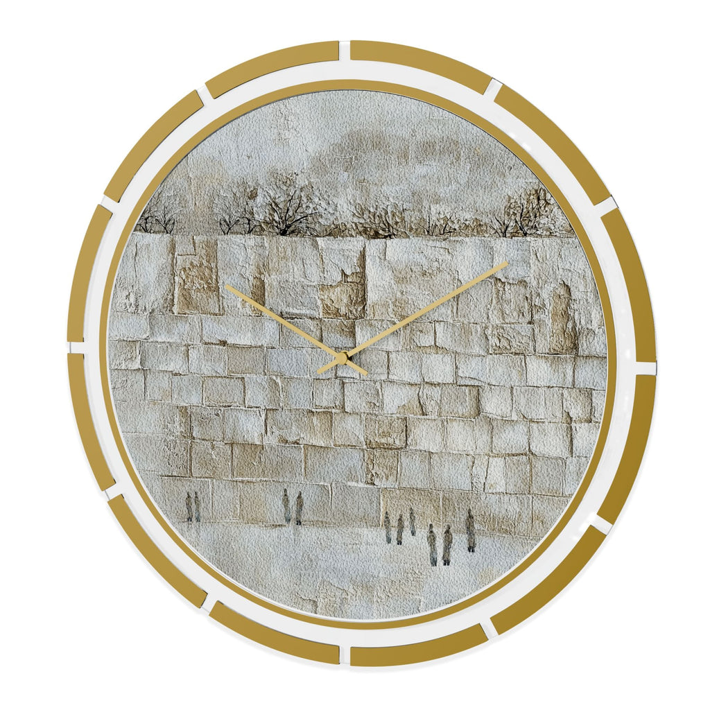 Leatherite Serene Kosel Wall Clock