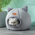 booteely Snuggle Nook – Cosy Cat Cave Bed