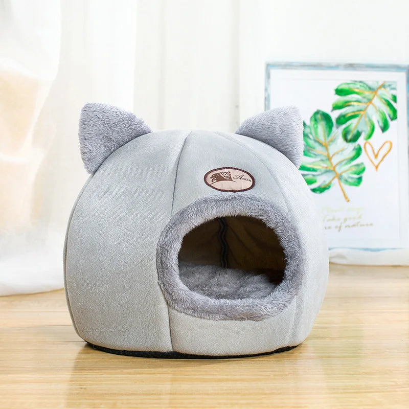 booteely Snuggle Nook – Cosy Cat Cave Bed