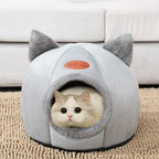 booteely Snuggle Nook – Cosy Cat Cave Bed