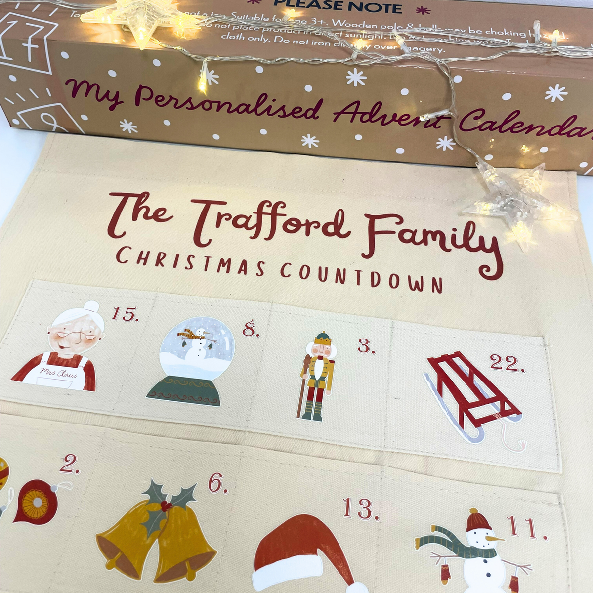 Personalised Advent Calendar