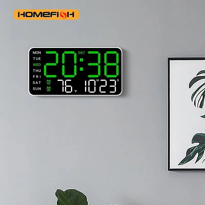 ClearDay – Large Digital Wall Clock