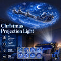 MerryGlow – 8-Pattern Christmas Projection Light