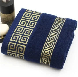 Cloud Weave – Embroidered Cotton Towel