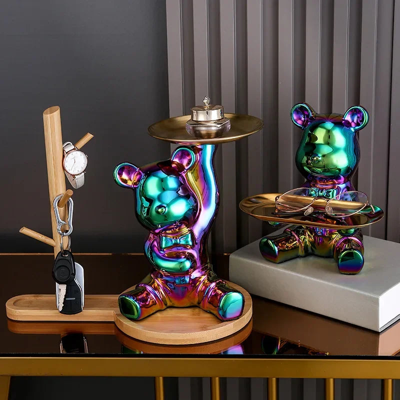 Little Bear Keeper – Decorative Storage Figurine