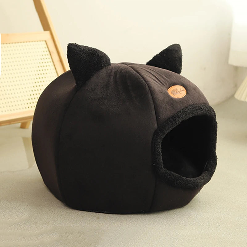 booteely Snuggle Nook – Cosy Cat Cave Bed