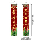 Merry at the Door – Christmas Hanging Banner