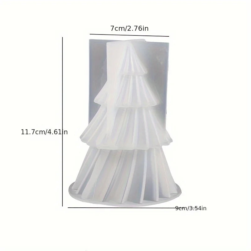 Festive Forest – Silicone Tree Candle & Soap Mould
