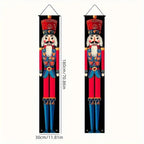 Merry at the Door – Christmas Hanging Banner