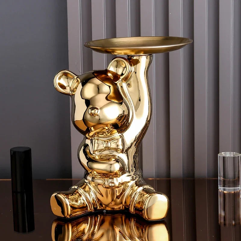 Little Bear Keeper – Decorative Storage Figurine