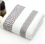 Cloud Weave – Embroidered Cotton Towel