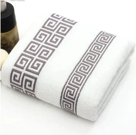 Cloud Weave – Embroidered Cotton Towel