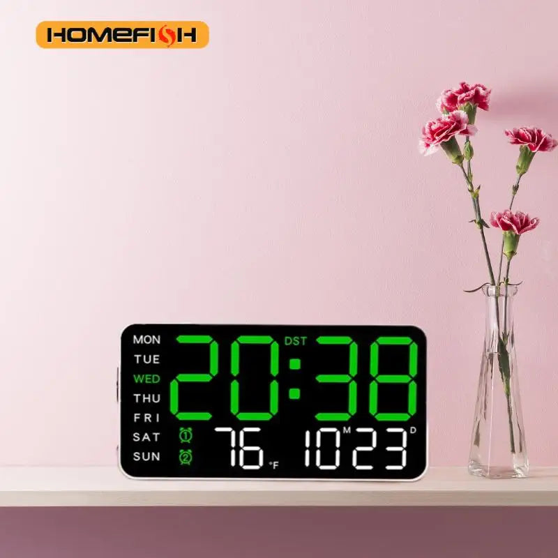 ClearDay – Large Digital Wall Clock