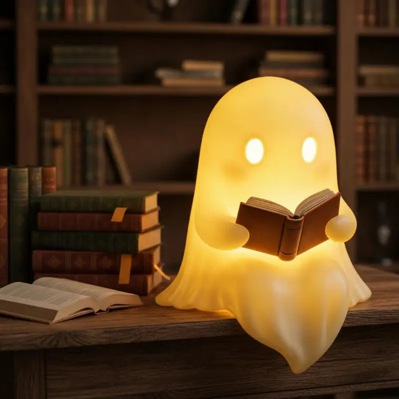One More Chapter – Reading Ghost Decorative Lamp