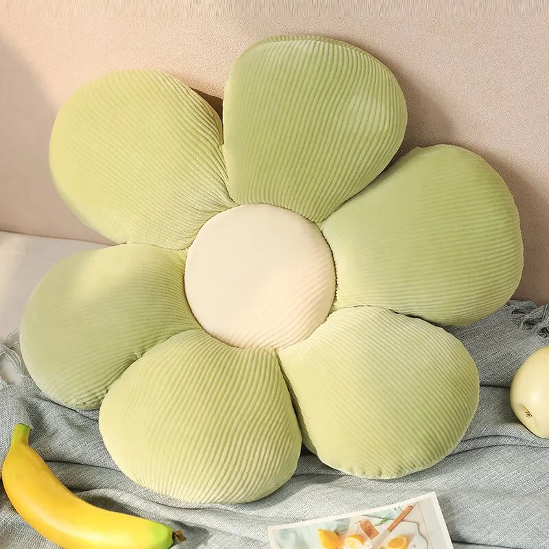 MIAOOWA Petal Hugs – Plush Flower Cushion, 35 cm