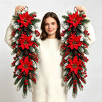 Winter Welcome – Nordic-Style Artificial Christmas Wreath