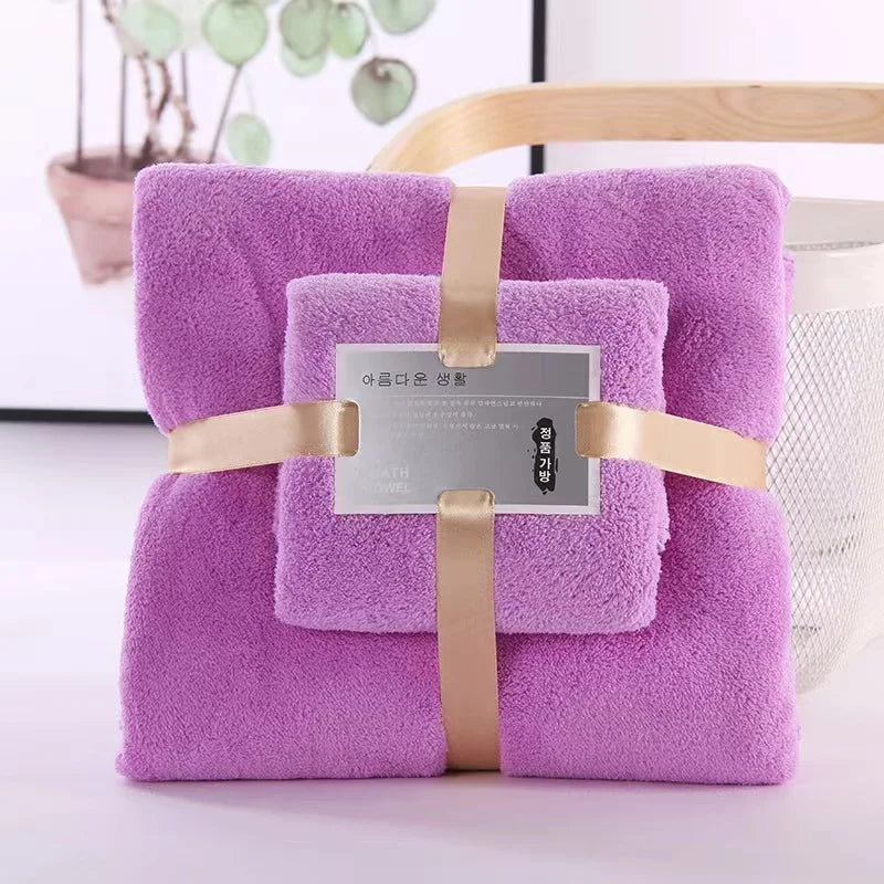Spa Sundays – Soft Microfibre Towels, 2-Piece Set
