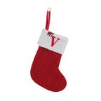 Letter to Santa – Knitted Initial Christmas Stocking