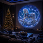 MerryGlow – 8-Pattern Christmas Projection Light