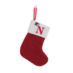 Letter to Santa – Knitted Initial Christmas Stocking