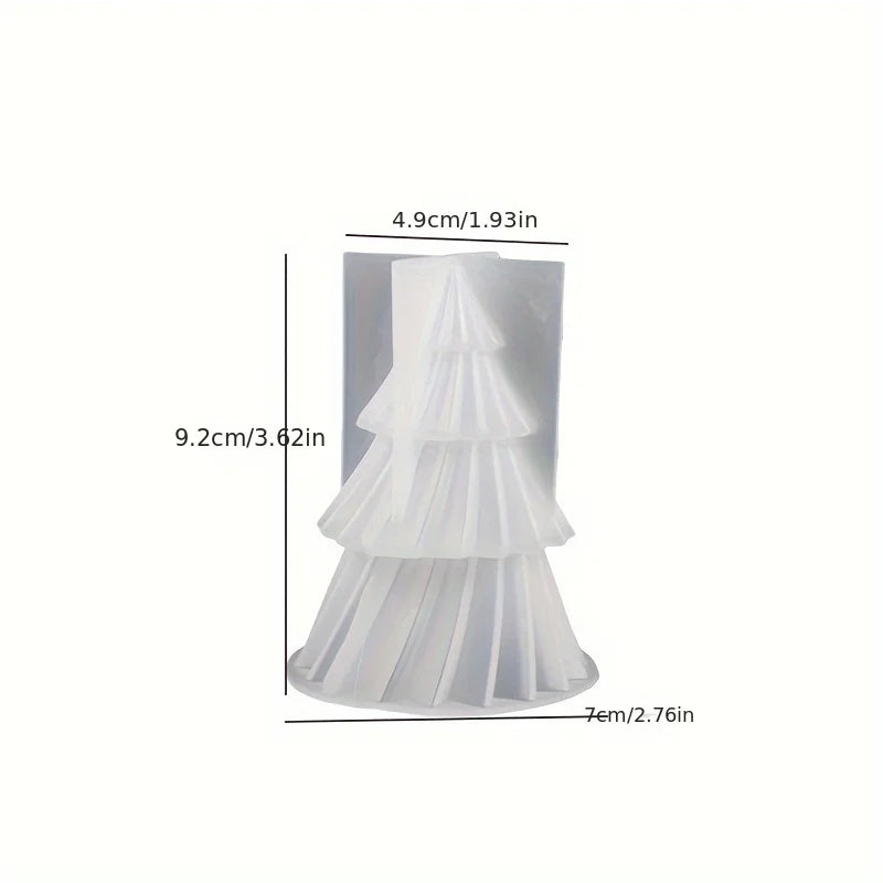 Festive Forest – Silicone Tree Candle & Soap Mould