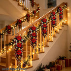 Winter Welcome – Nordic-Style Artificial Christmas Wreath