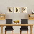 Vintage Little Gallery – Framed Wall Art Trio