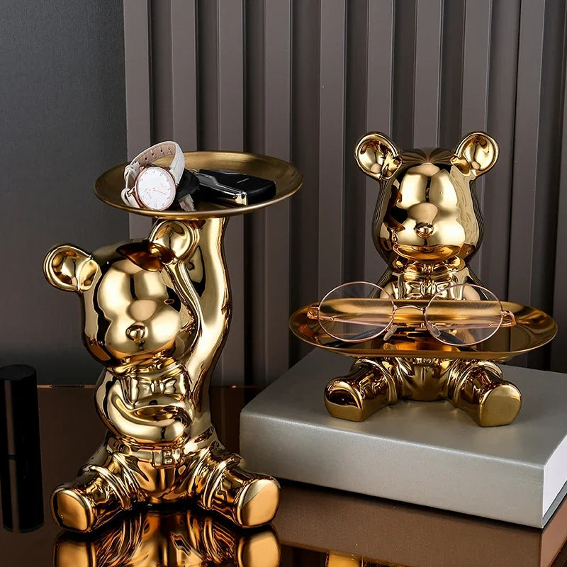 Little Bear Keeper – Decorative Storage Figurine
