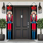 Merry at the Door – Christmas Hanging Banner
