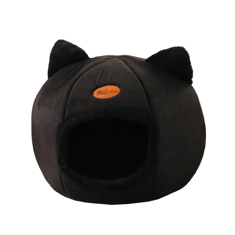 booteely Snuggle Nook – Cosy Cat Cave Bed