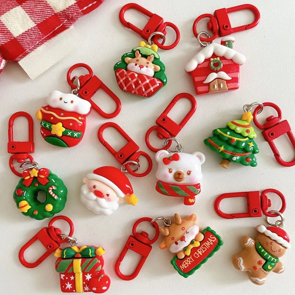 Pocketful of Christmas – Resin Keyring Party Favours