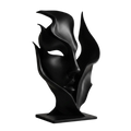 Quiet Contours – Half-Face Decorative Sculpture
