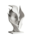 Quiet Contours – Half-Face Decorative Sculpture