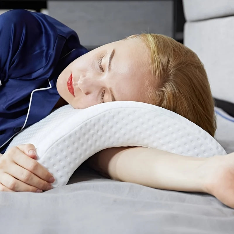 Cuddle Curve – Arched Memory Foam Pillow