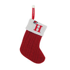 Letter to Santa – Knitted Initial Christmas Stocking