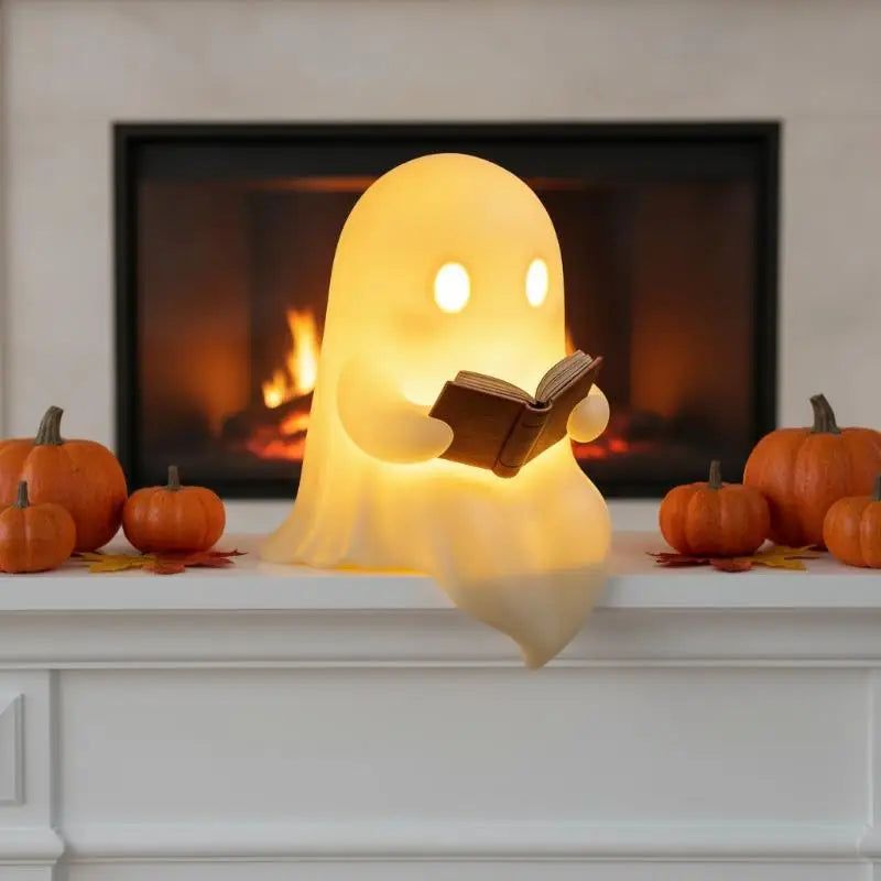 One More Chapter – Reading Ghost Decorative Lamp