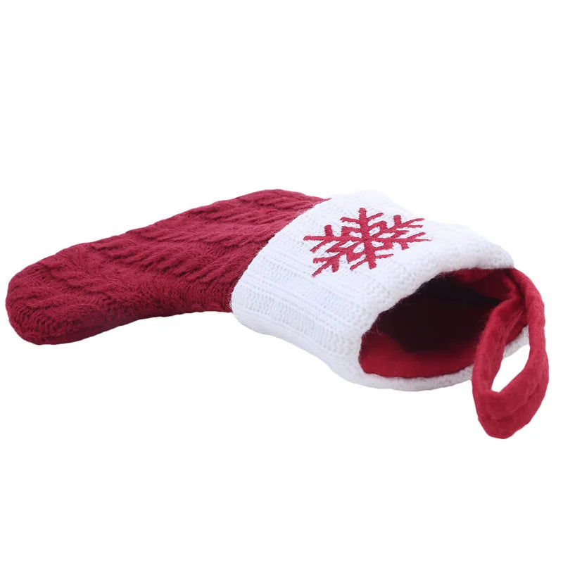 Letter to Santa – Knitted Initial Christmas Stocking