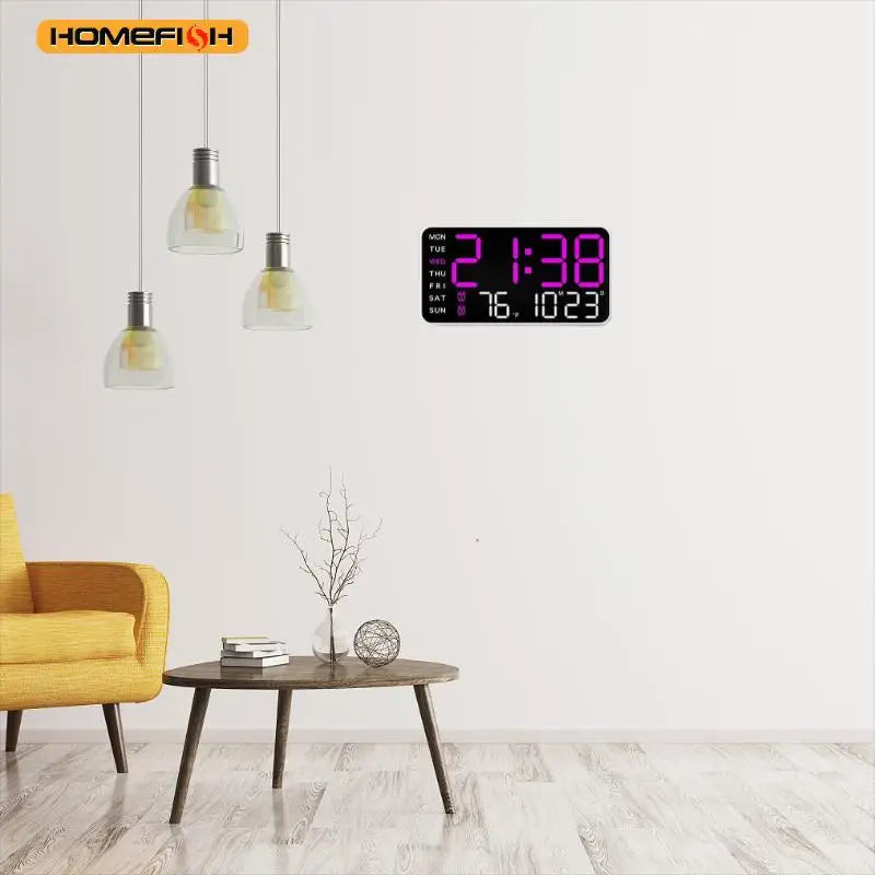 ClearDay – Large Digital Wall Clock