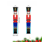 Merry at the Door – Christmas Hanging Banner