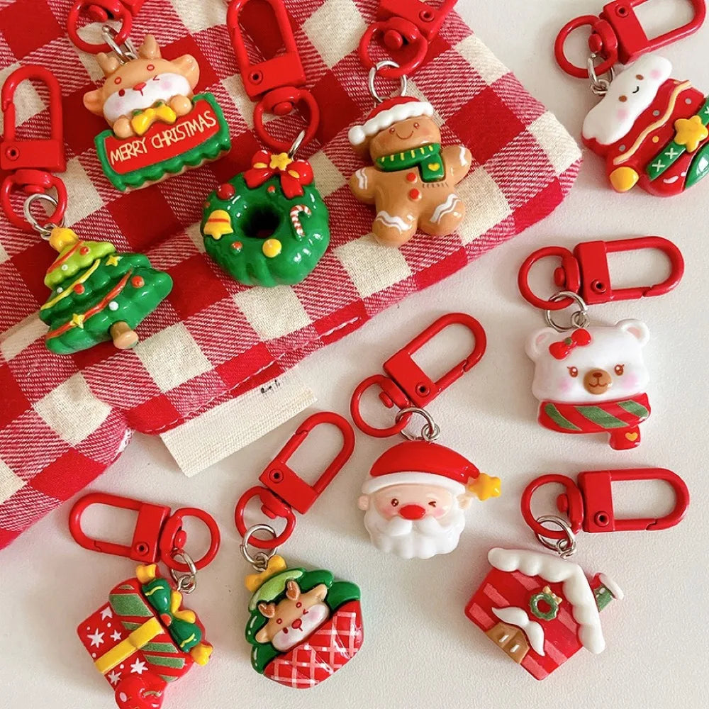 Pocketful of Christmas – Resin Keyring Party Favours
