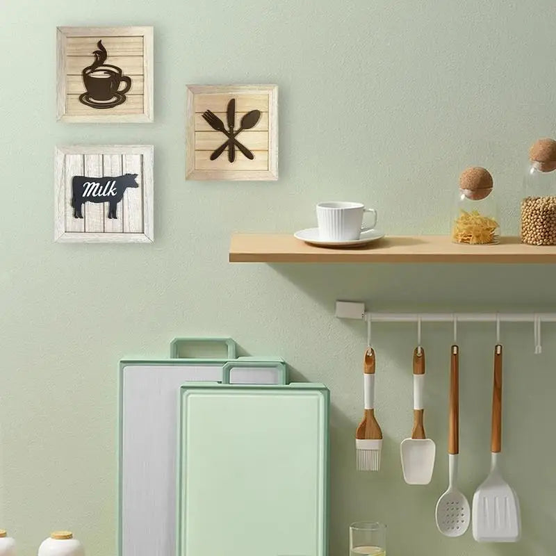 Vintage Little Gallery – Framed Wall Art Trio