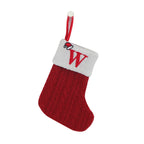 Letter to Santa – Knitted Initial Christmas Stocking
