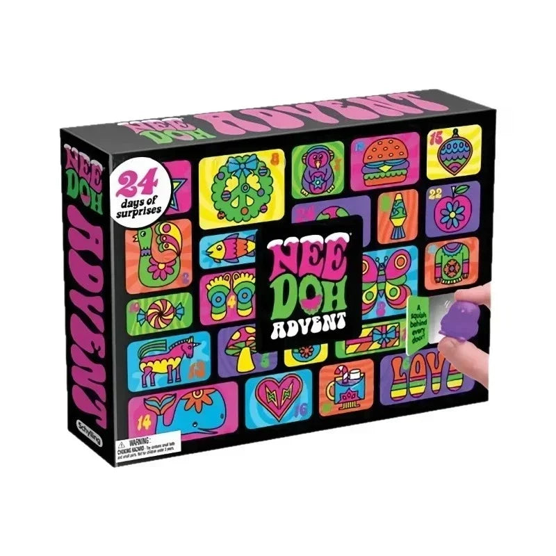 NeeDoh Festive Fidgets – Advent Calendar