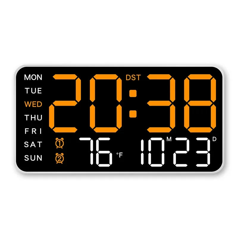 ClearDay – Large Digital Wall Clock