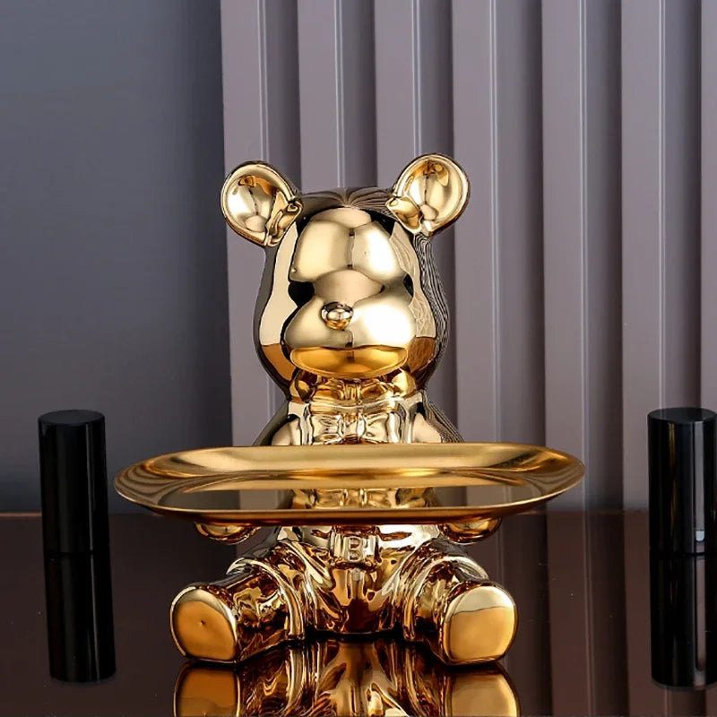 Little Bear Keeper – Decorative Storage Figurine