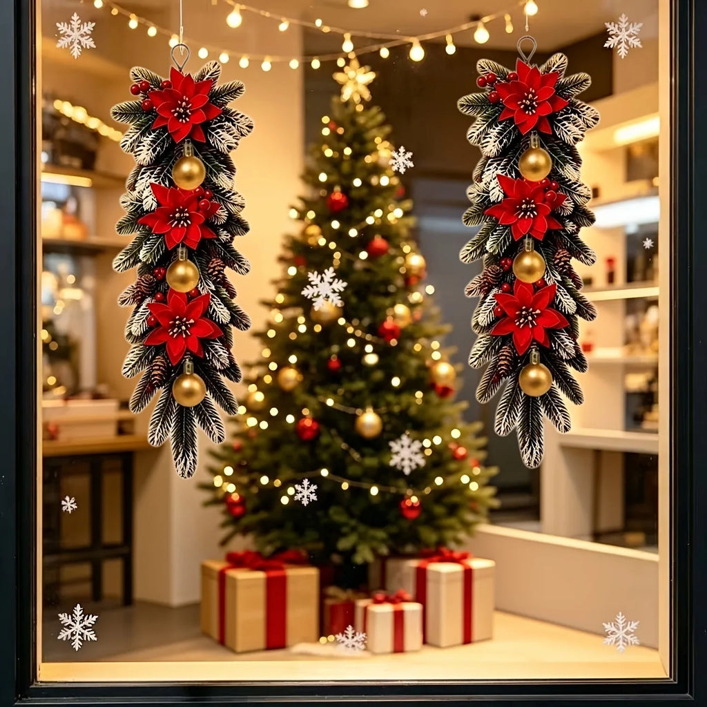 Winter Welcome – Nordic-Style Artificial Christmas Wreath