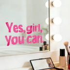 A Little Encouragement – Inspirational Mirror & Window Decal