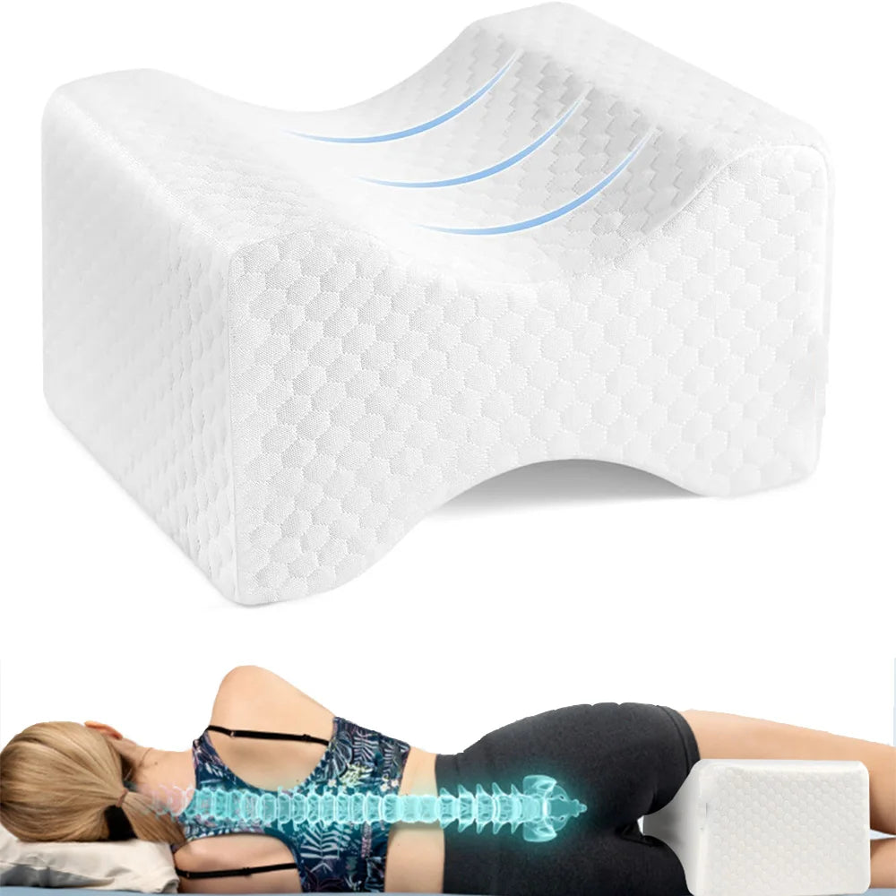 Between Dreams – Memory Foam Knee Pillow with Strap